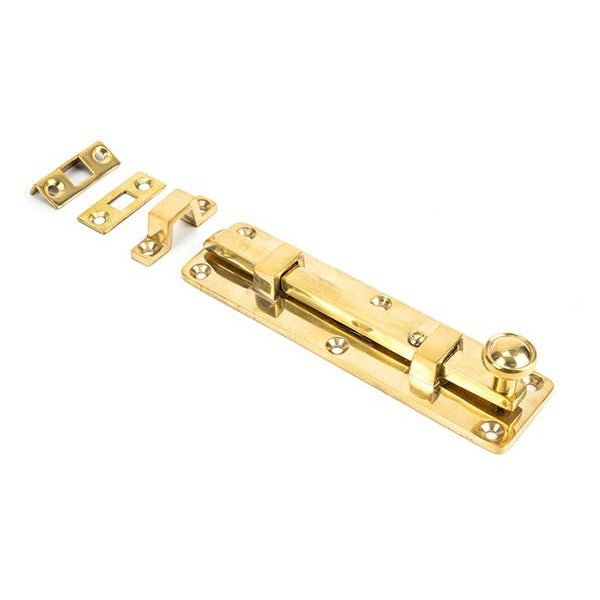 Polished Brass 6" Universal Bolt