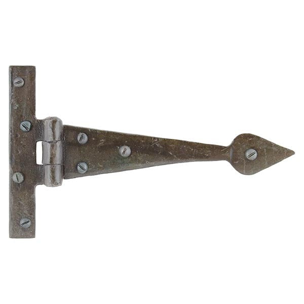 Beeswax 6" Arrow Head T Hinge (pair)