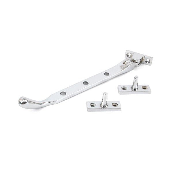 Polished Chrome 8" Peardrop Stay