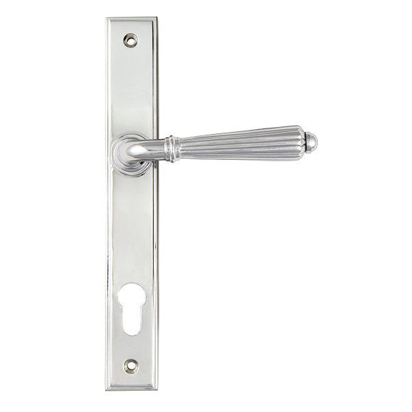 Polished Chrome Hinton Slimline Lever Espag. Lock Set