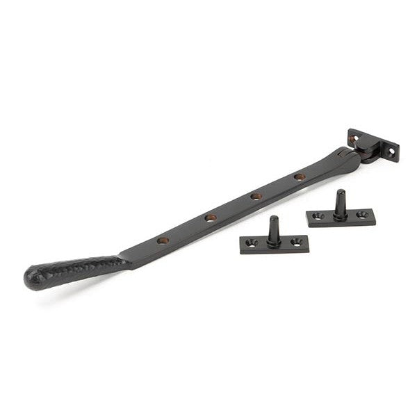 Aged Bronze 10" Hammered Newbury Stay