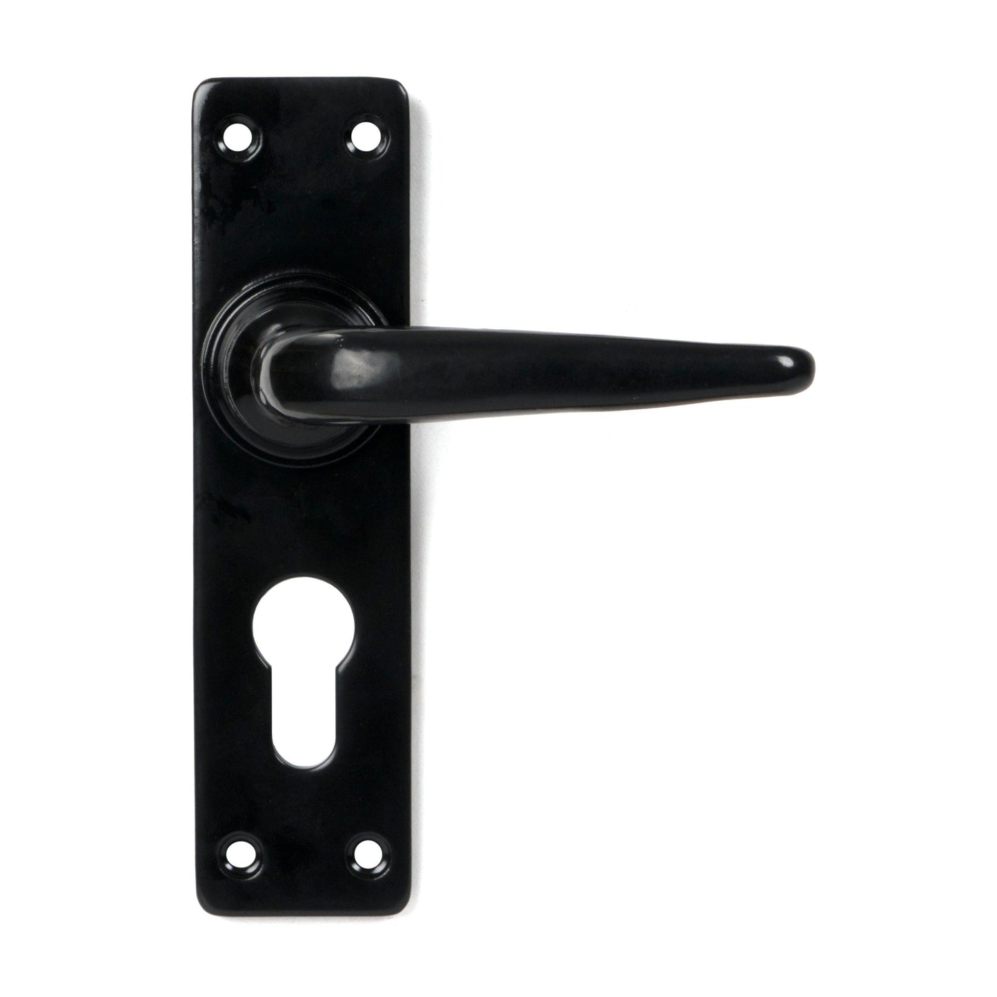 Smooth Lever Euro Lock Set