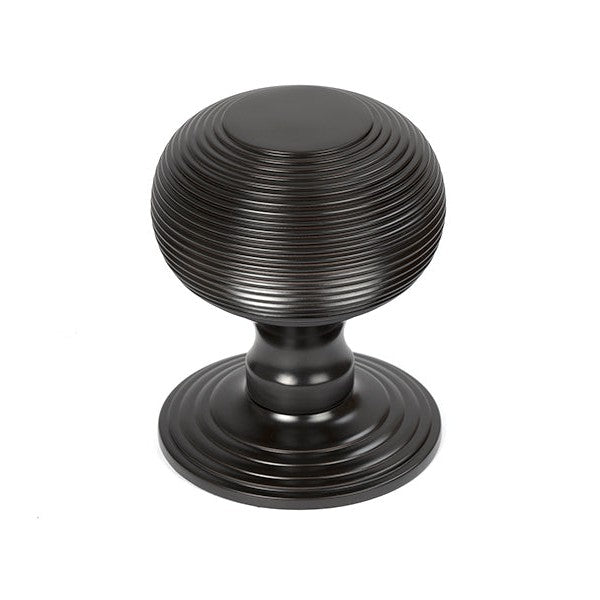 Aged Bronze Beehive Centre Door Knob