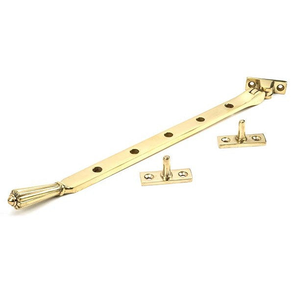 Polished Brass 12" Hinton Stay