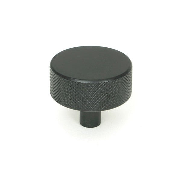 Matt Black Brompton Cabinet Knob - 38mm (No rose)