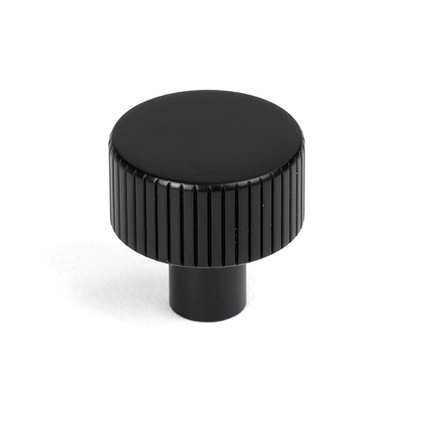 Matt Black Judd Cabinet Knob - 25mm (No rose)
