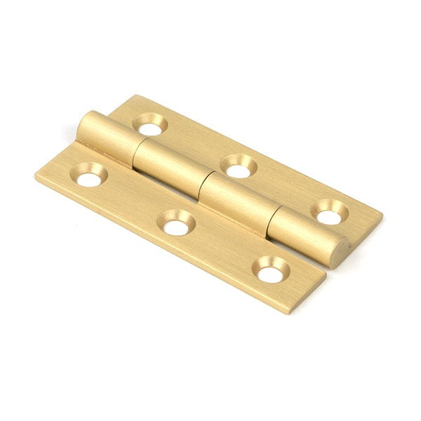 Satin Brass 2" Butt Hinge (pair)