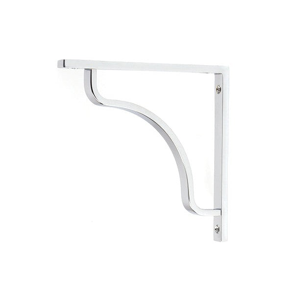 Polished Chrome Abingdon Shelf Bracket (150mm x 150mm)