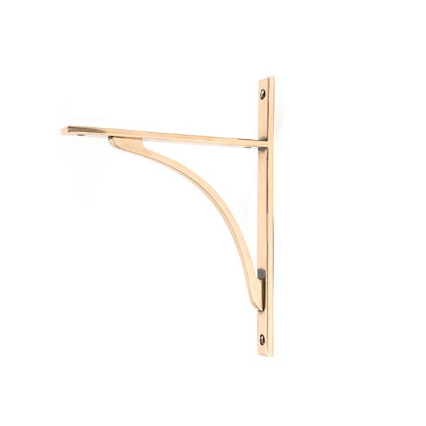 Polished Bronze Apperley Shelf Bracket (260mm x 200mm)