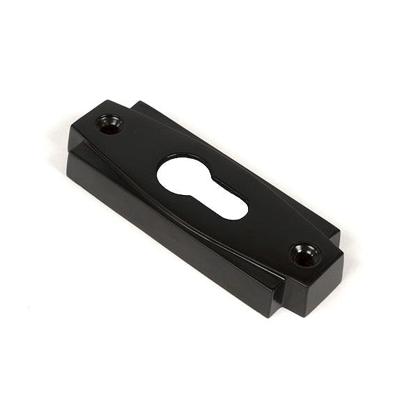 Aged Bronze Art Deco Euro Escutcheon