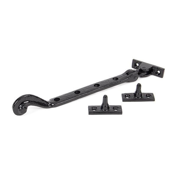 Black 9" Rosehead Stay