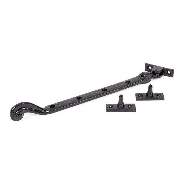 Black 11" Rosehead Stay