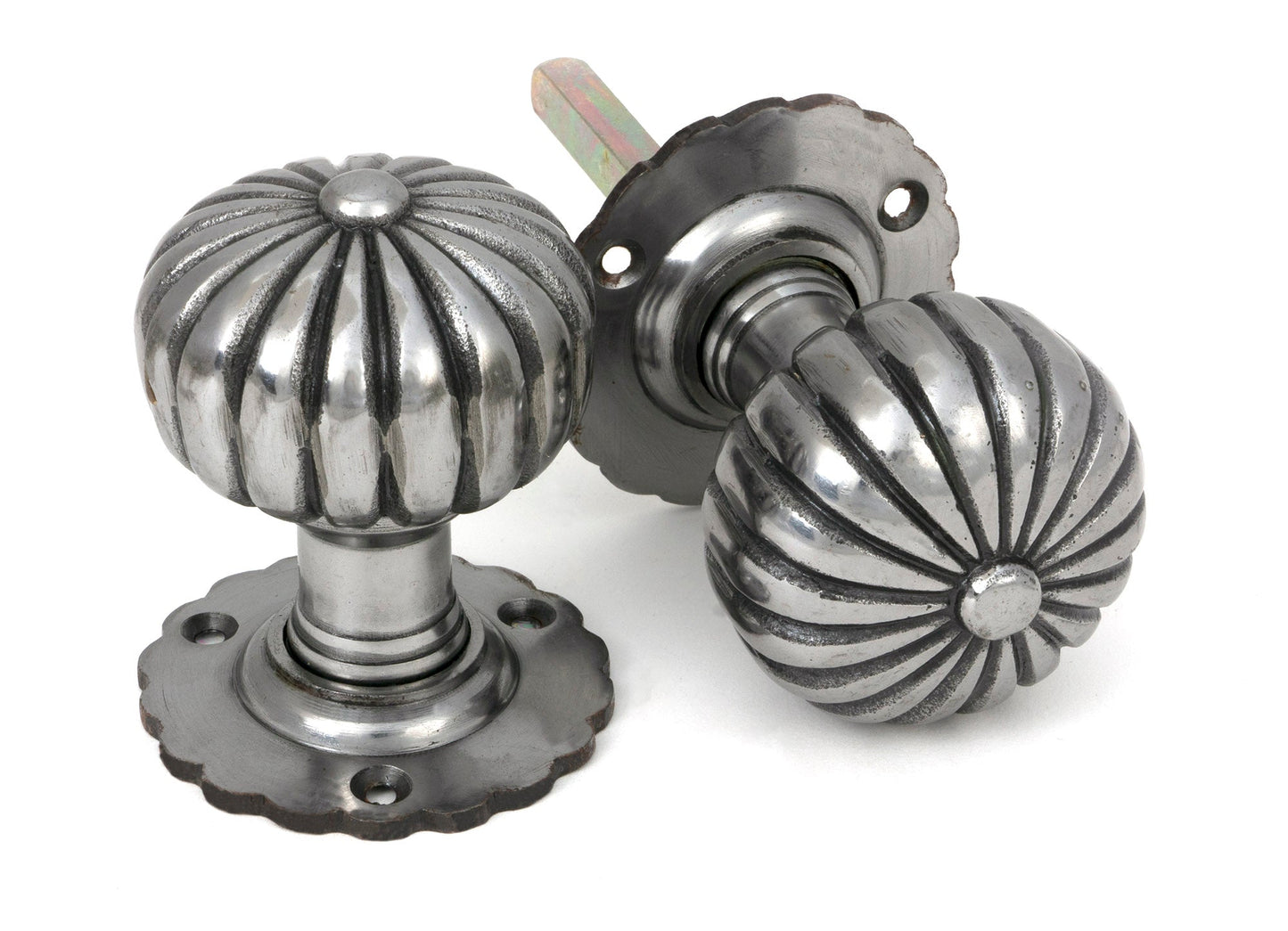 Flower Mortice/Rim Knob Set