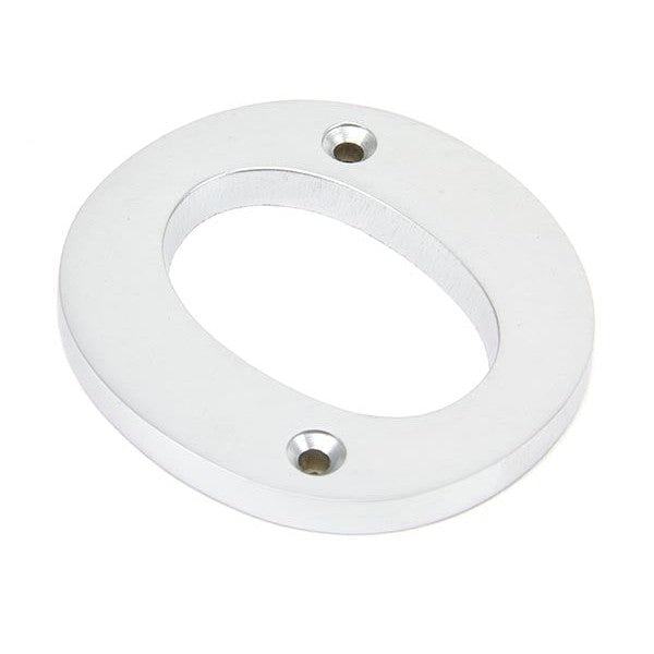 Satin Chrome Letter O