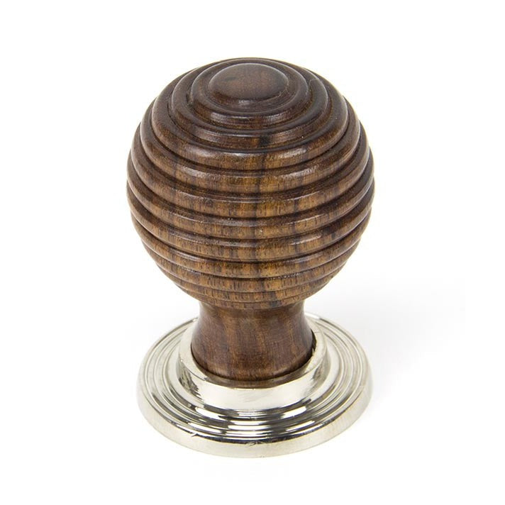 Rosewood and PN Beehive Cabinet Knob 38mm