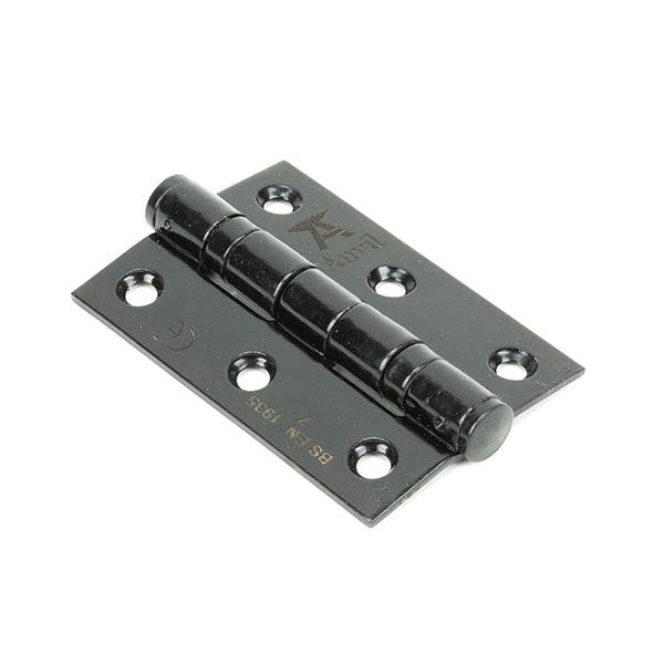 Black 3" Ball Bearing Butt Hinge (Pair) ss