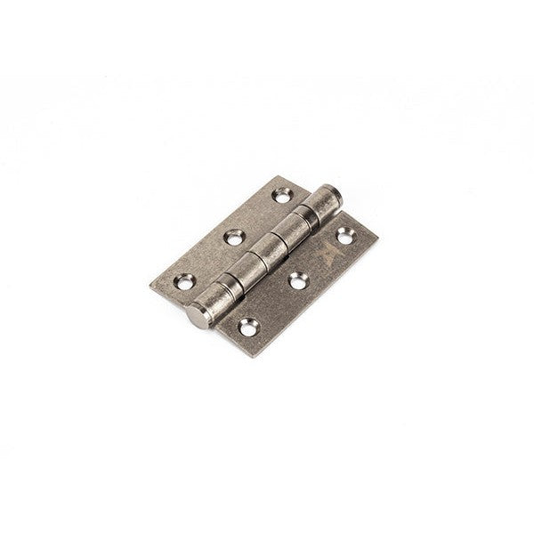 Pewter 3" Ball Bearing Butt Hinge (Pair) ss