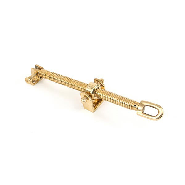 Polished Brass 12" Fanlight Screw Opener