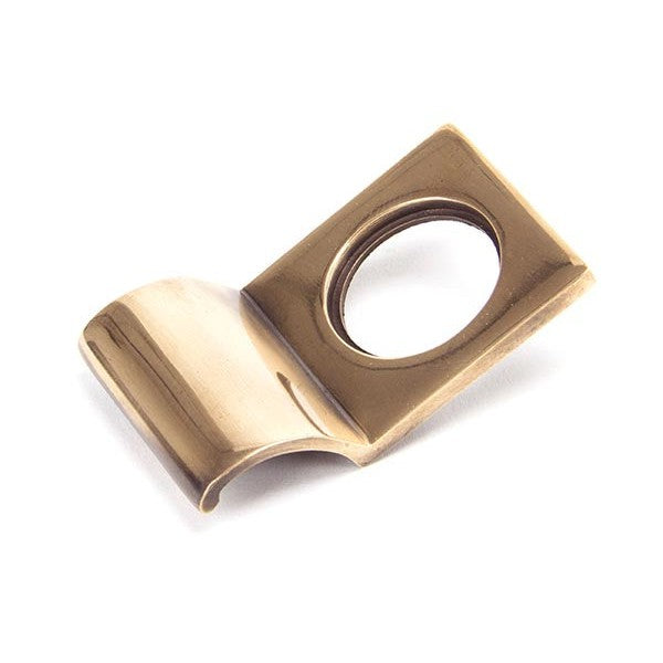 Polished Bronze Rim Cylinder Pull