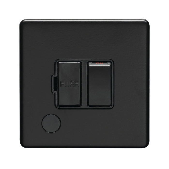 Concealed 3mm Switched Fuse Spur - Matt Black