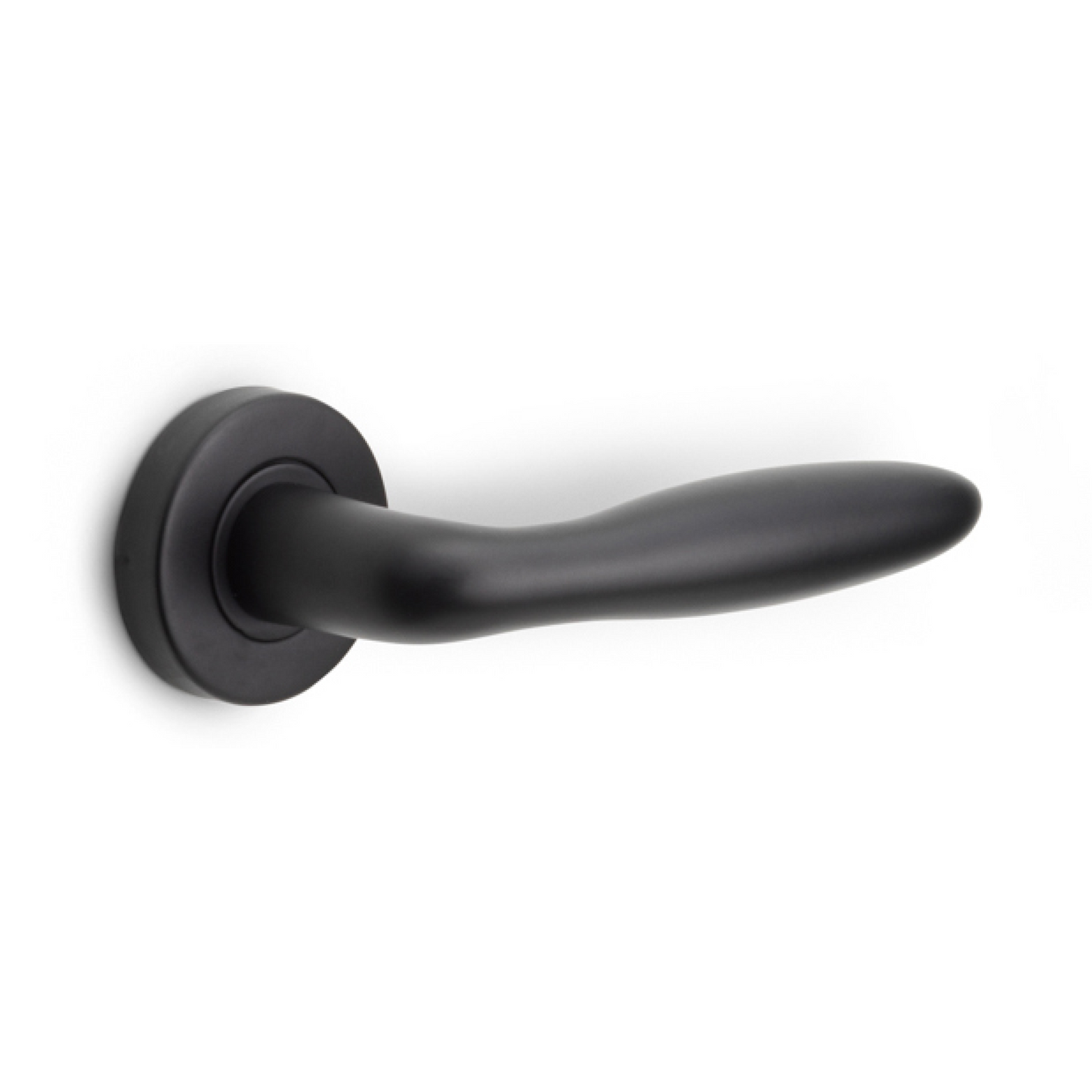 LB18H - Door Handles On Rose