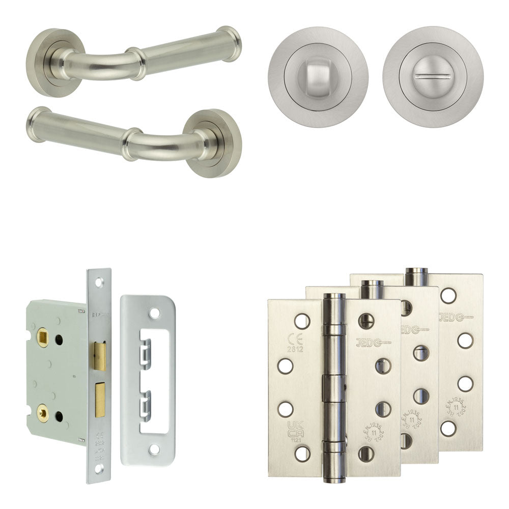 Classic Bathroom Lock Pack – Standard Thumb Turn