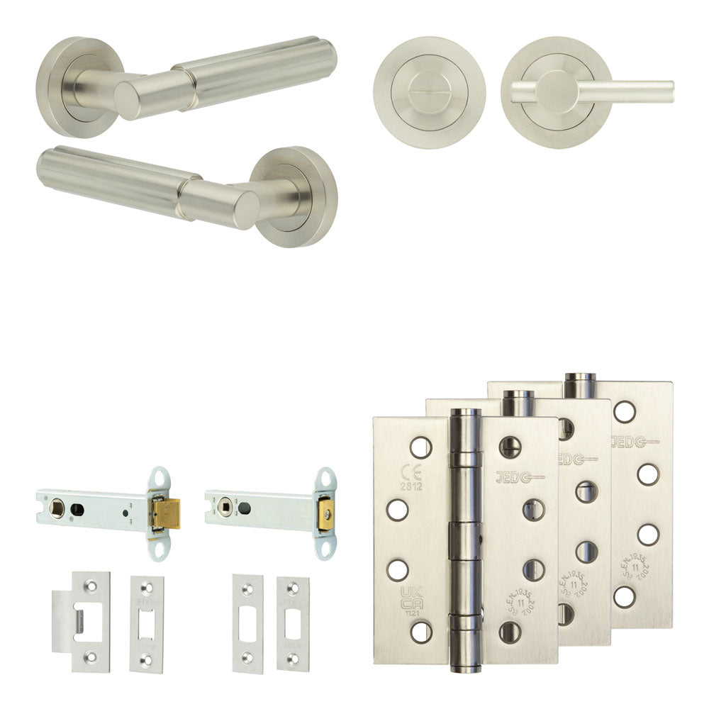 Bloom Tubular Bathroom Pack – Plain Thumb Turn