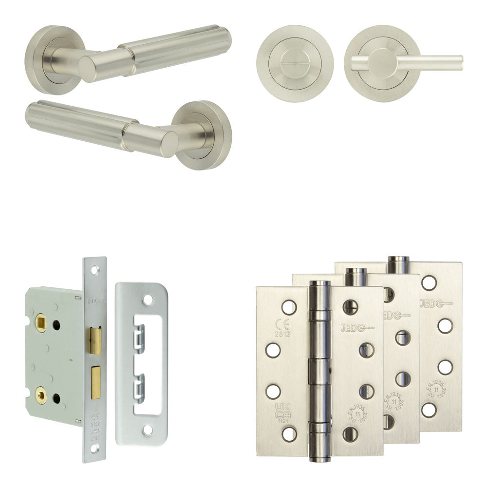 Bloom Bathroom Lock Pack – Plain Thumb Turn