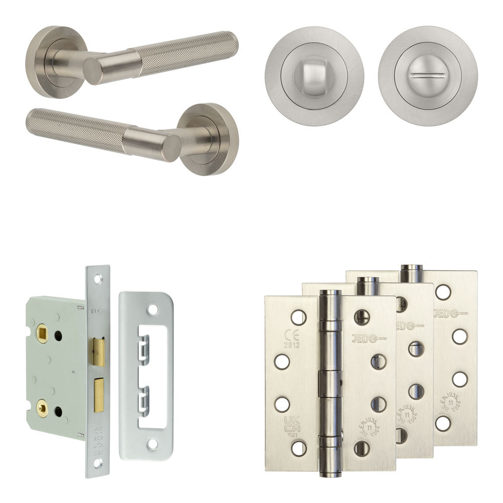 Bari Bathroom Lock Pack – Standard Thumb Turn