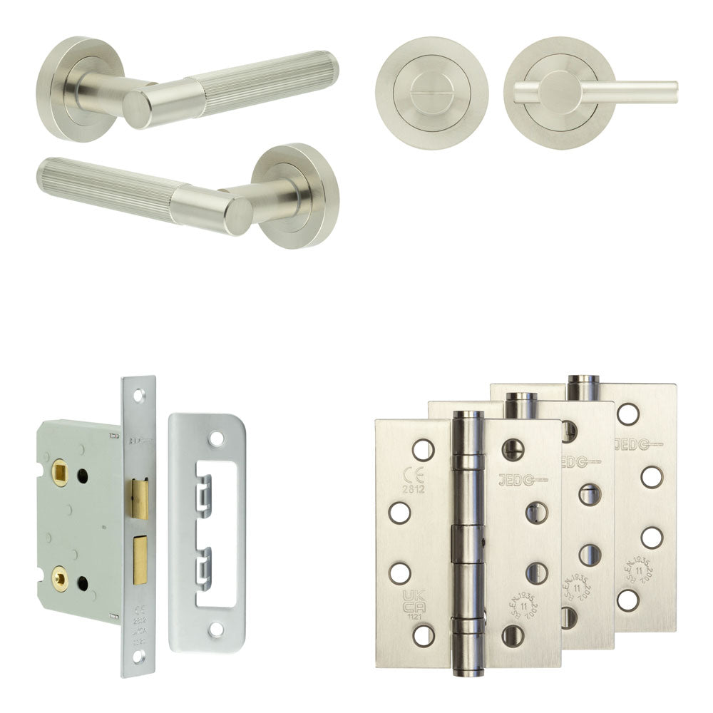 Venice Bathroom Lock Pack – Plain Thumb Turn
