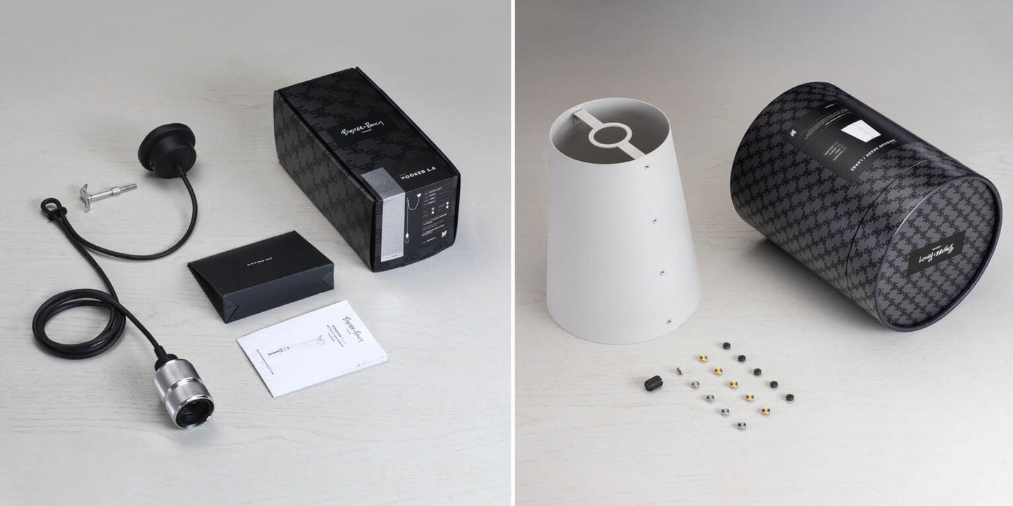 HOOKED 1.0 LARGE / STONE / STEEL / 2M