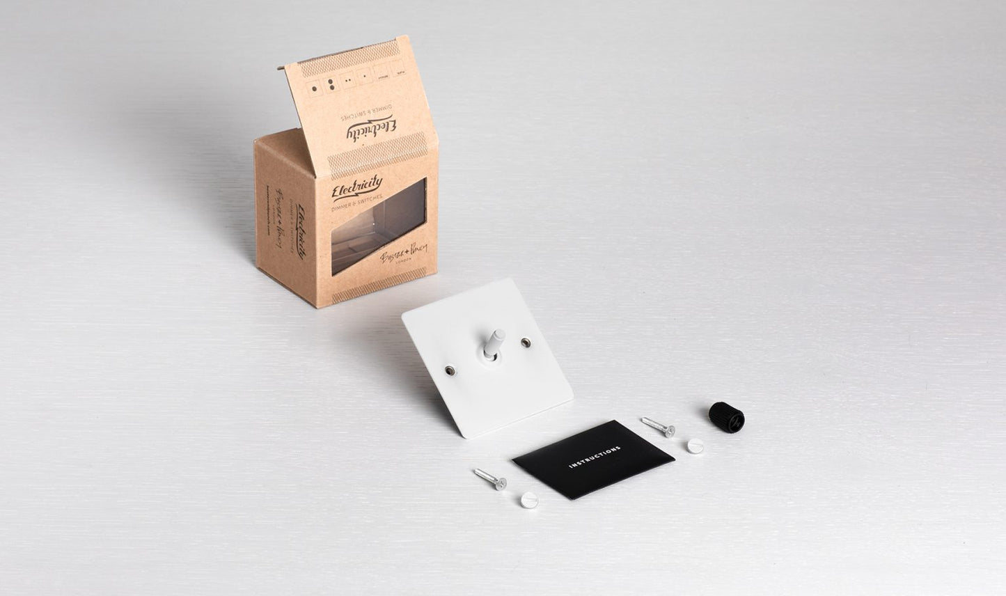 1G TOGGLE SWITCH / WHITE