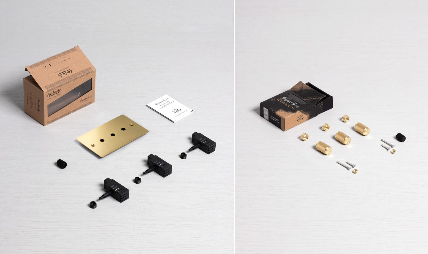 3G DIMMER / 120W / BRASS