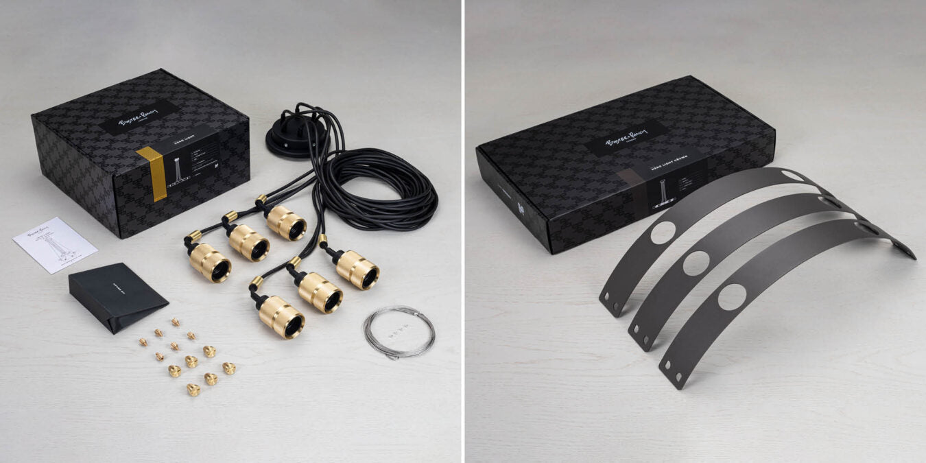 HERO LIGHT / GRAPHITE / BRASS