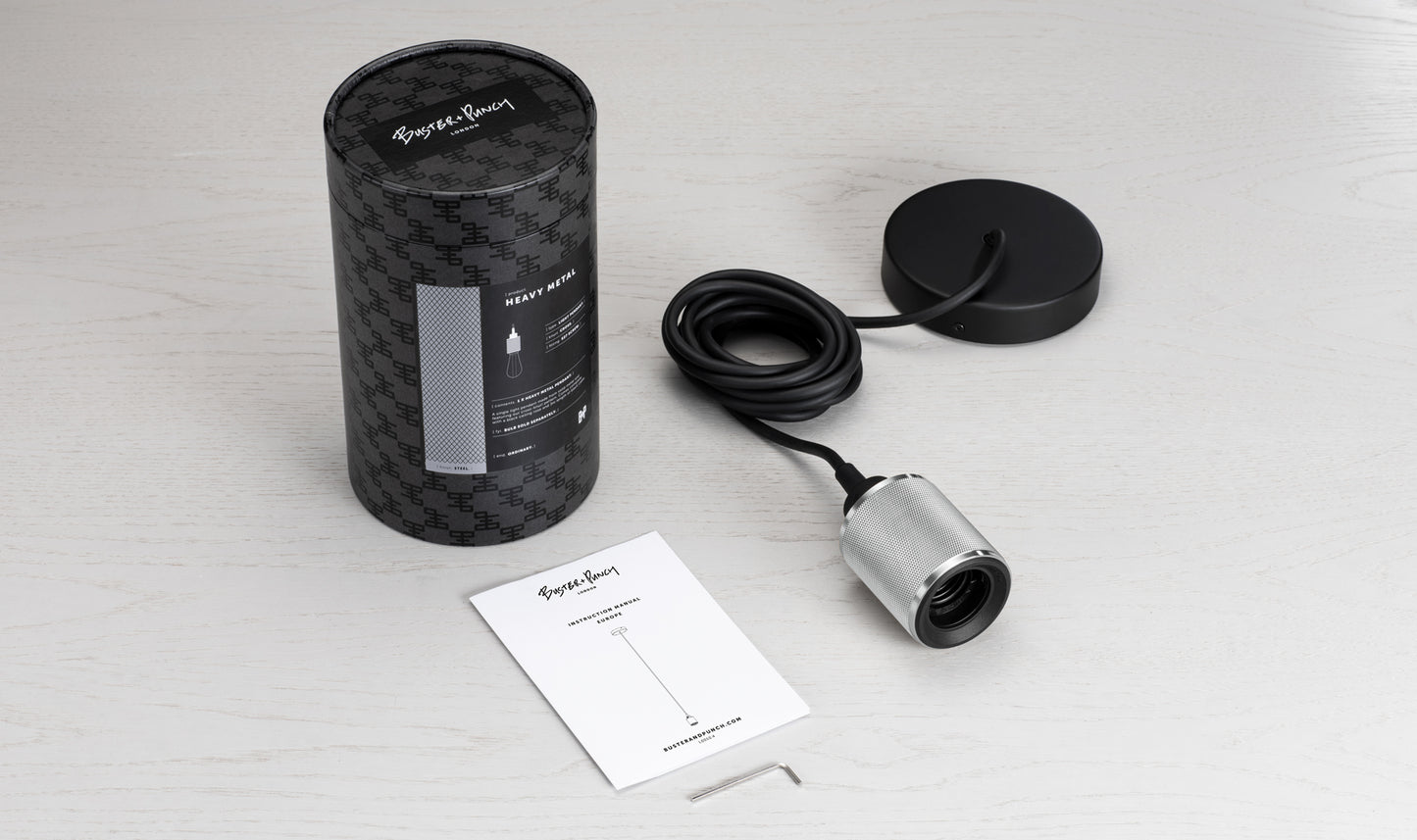 HEAVY METAL / CROSS / STEEL