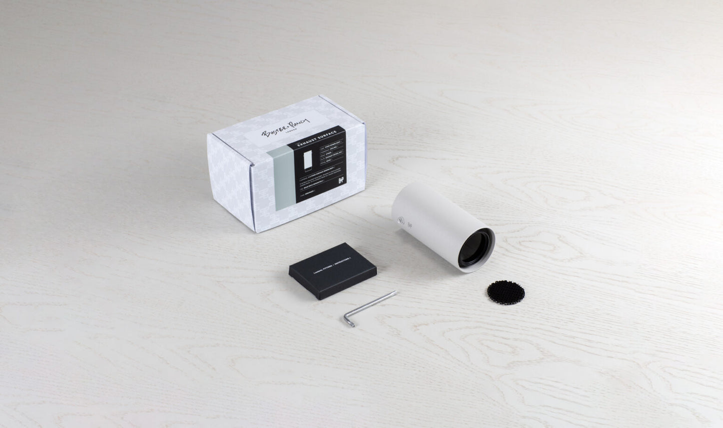 EXHAUST SURFACE / LINEAR / STONE / STEEL