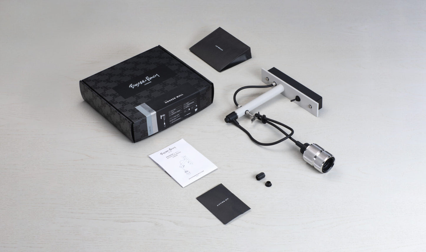 HOOKED WALL / NUDE / STONE / STEEL