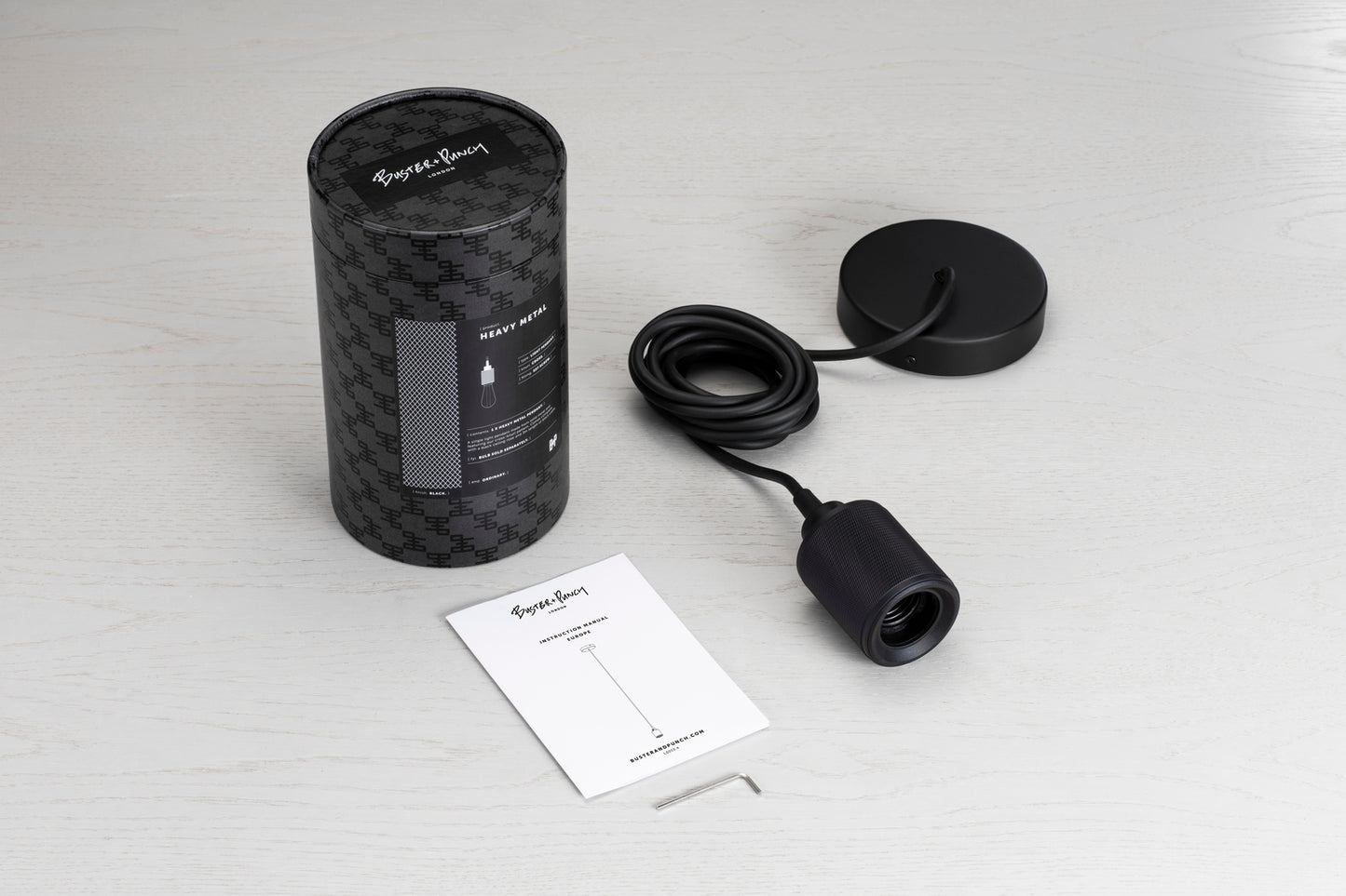 HEAVY METAL / CROSS / BLACK