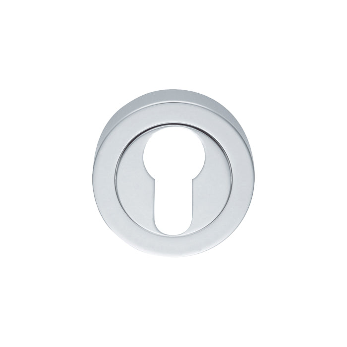 Euro Profile Escutcheon in Satin Chrome