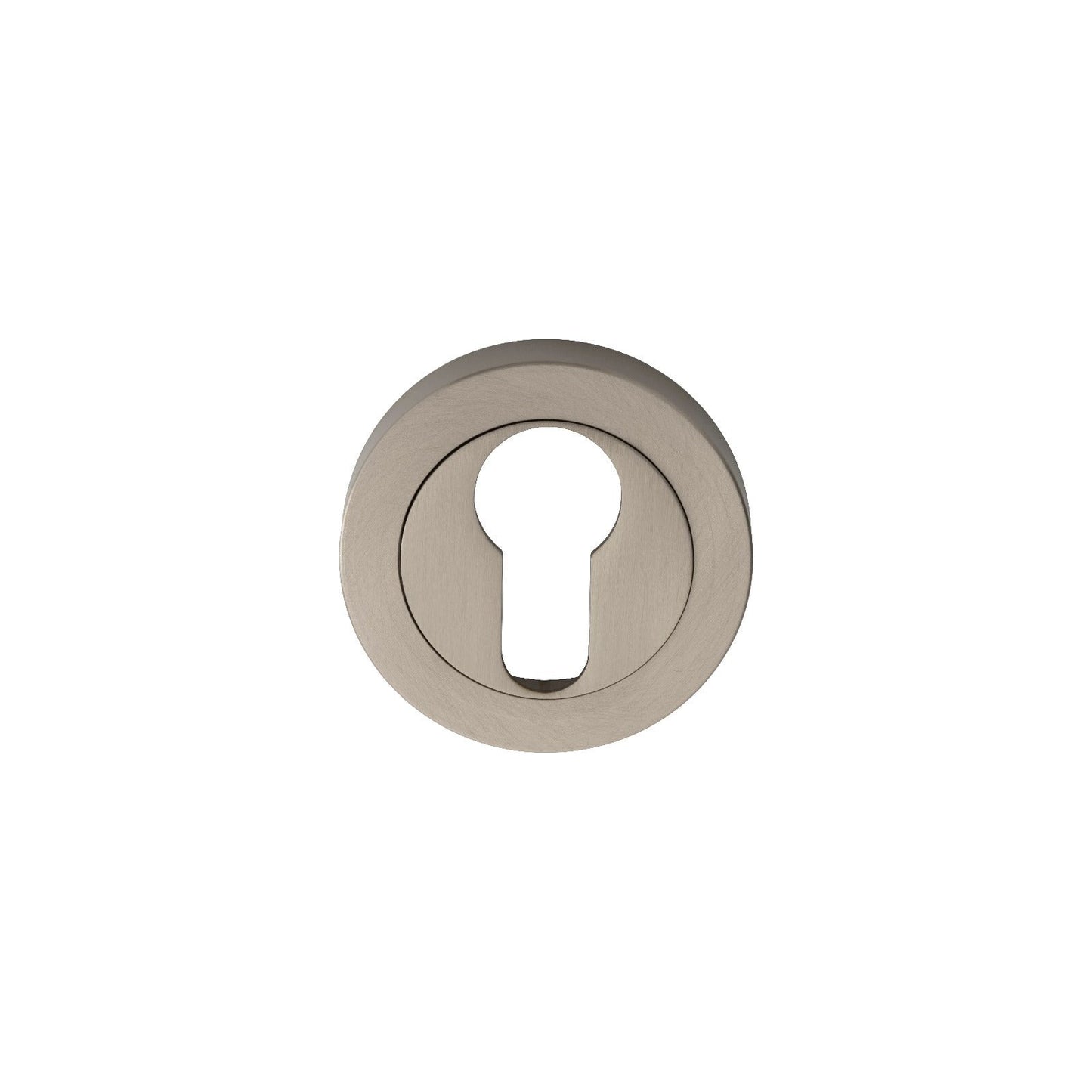 Euro Profile Escutcheon in Satin Nickel
