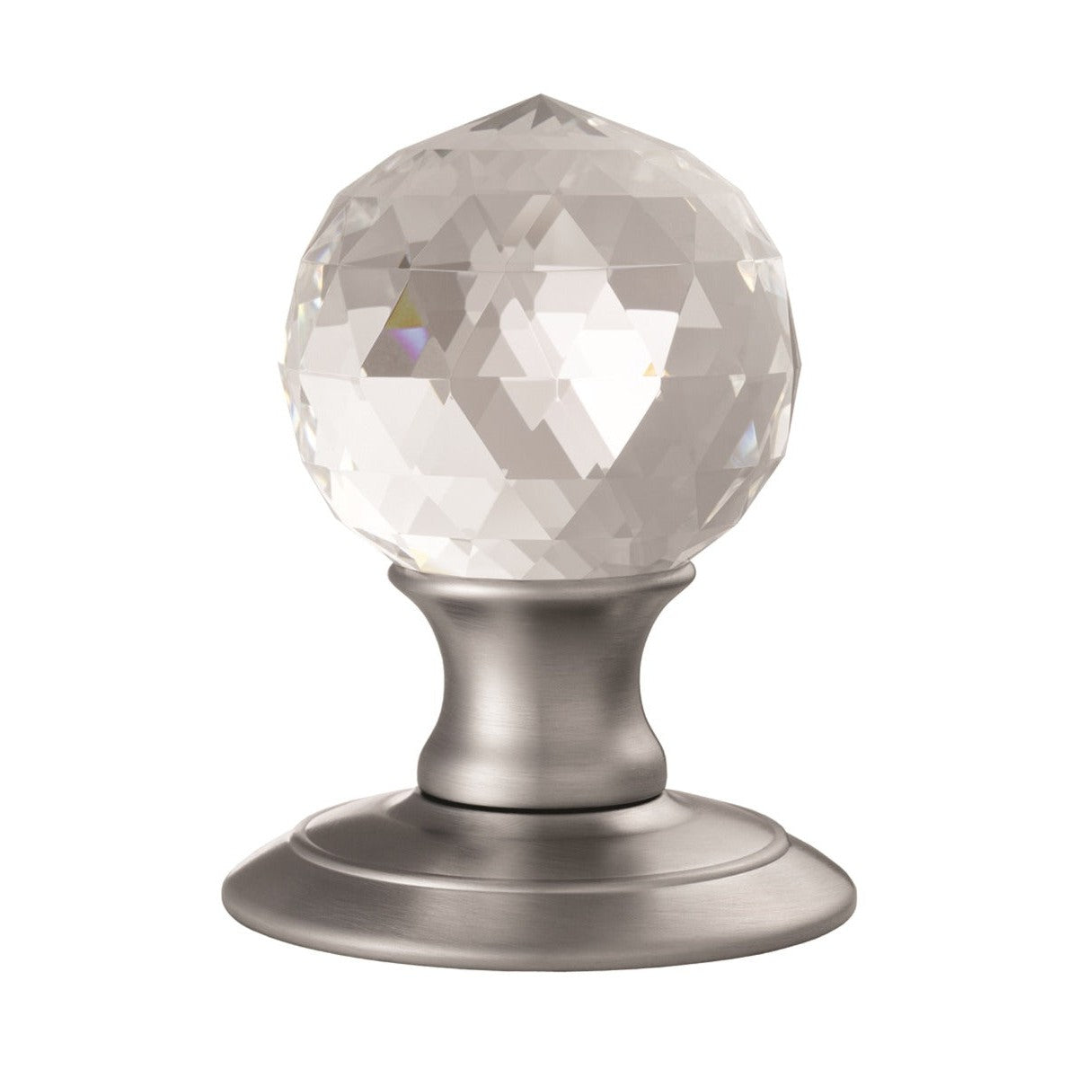Ice Facetted Crystal Knob