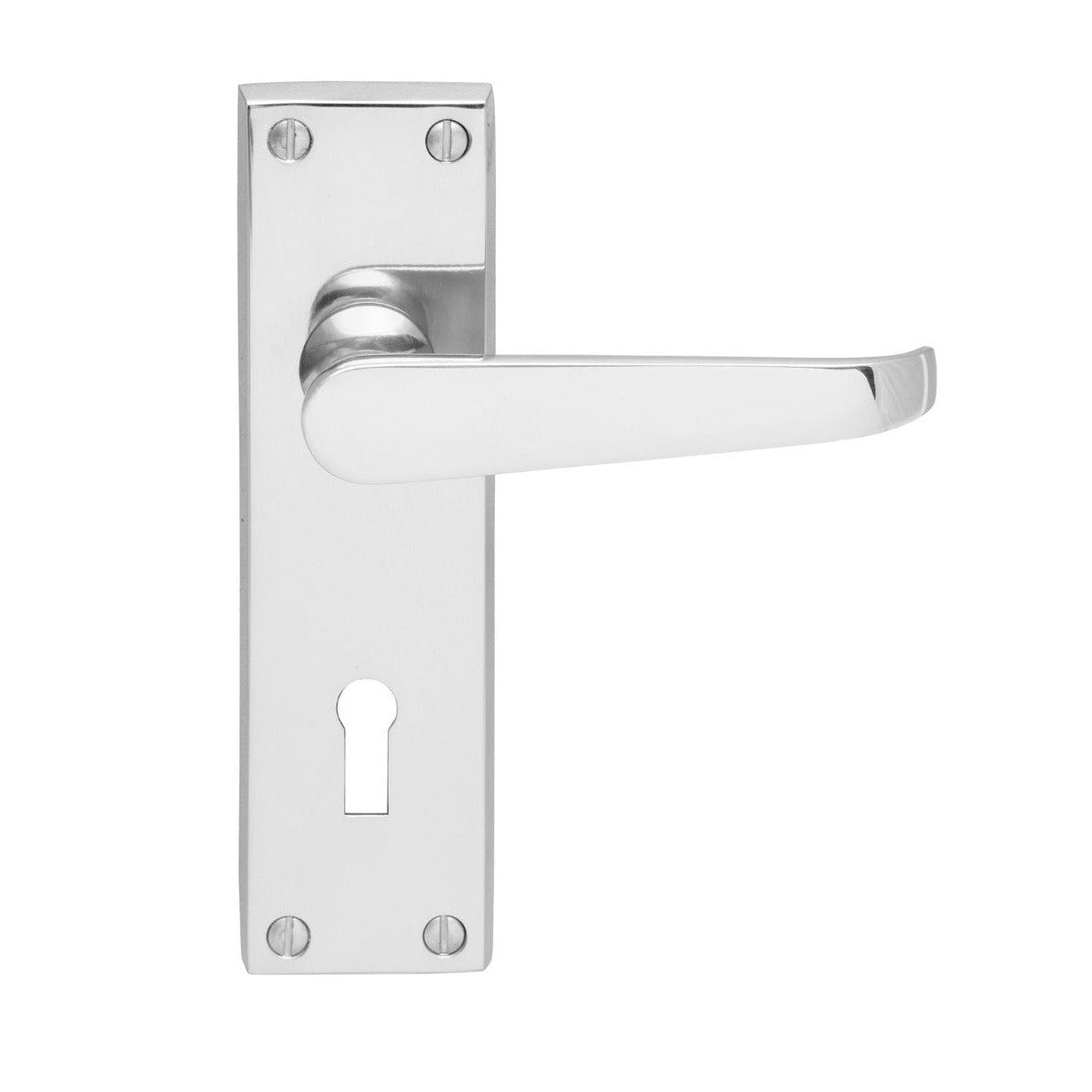 Contract Victorian Lever on Lock Backplate