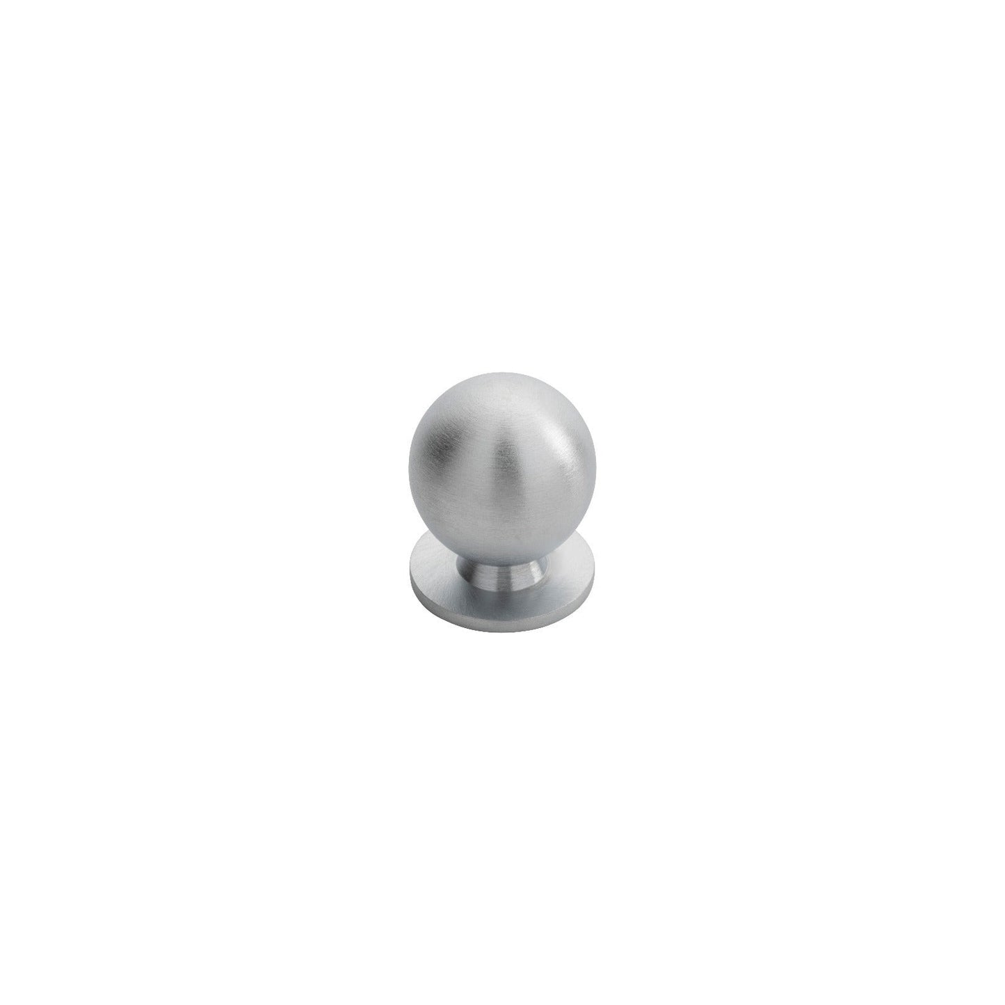 Ball Knob Satin Chrome 25mm