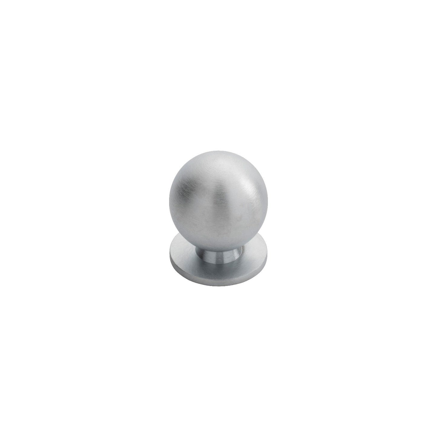 Ball Knob Satin Chrome 30mm
