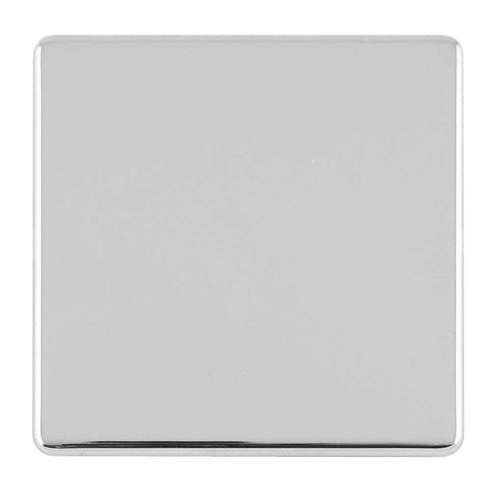 Concealed 3mm Single Blank - Polished Chrome