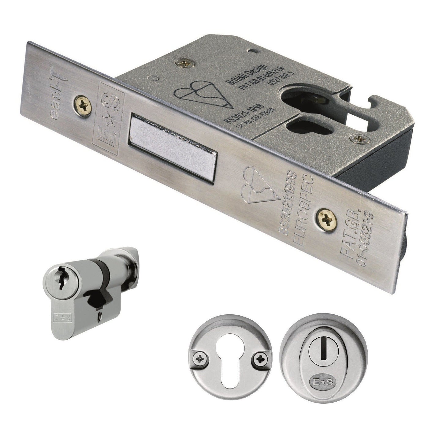 Euro Profile BS Cylinder Deadlock 76mm