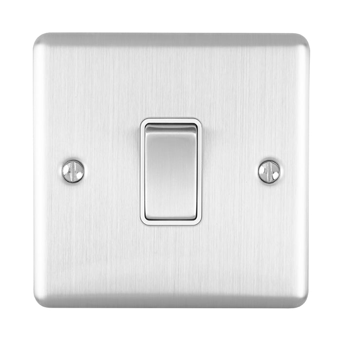 Enhance Decorative 20Amp Switch - Satin Stainless
