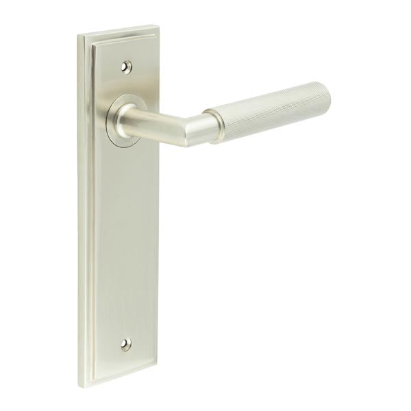Piccadilly Door Handle Latch Backplate