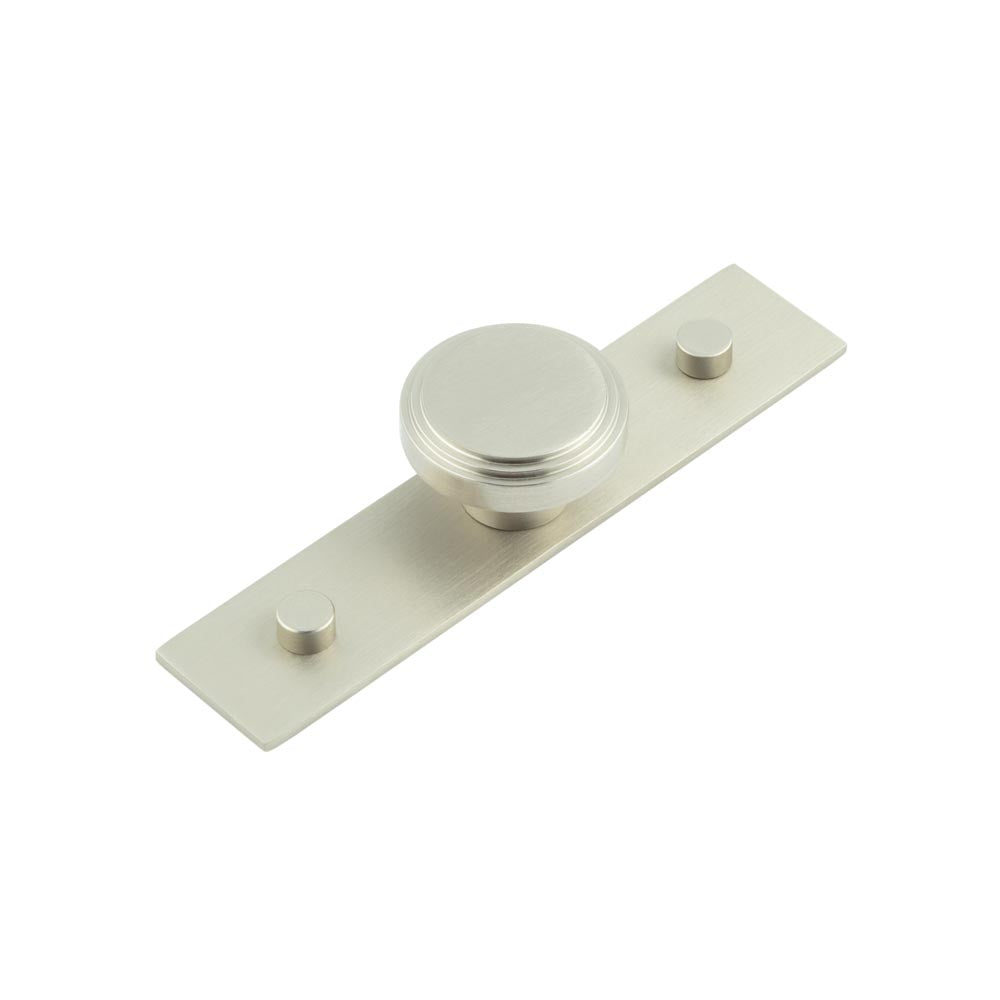 Cropley Cupboard Knobs Plain Backplate