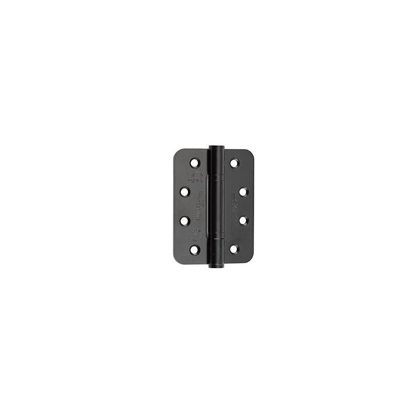 Certifire Stainless Steel Grade 13 Radiused Polymer Bearing Hinges 3 Knuckle (PCK 3) Blac